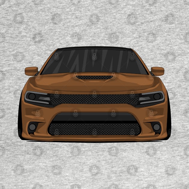 DODGE CHARGER BROWN by VENZ0LIC